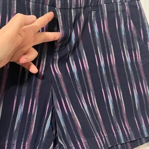 Merona Women Size 10 Multi Color 100% Cotton